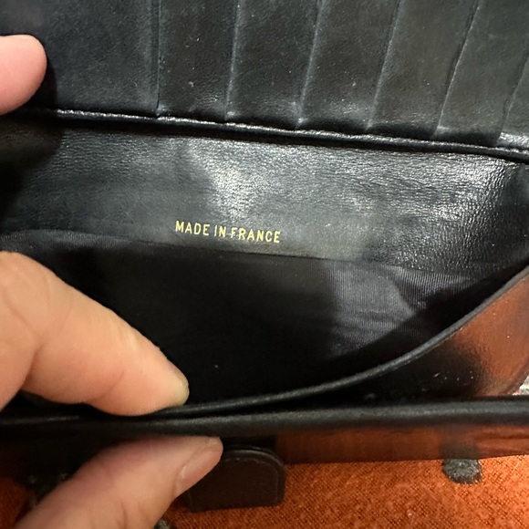 CHANEL “French Purse” Black Wallet - Picture 10 of 11